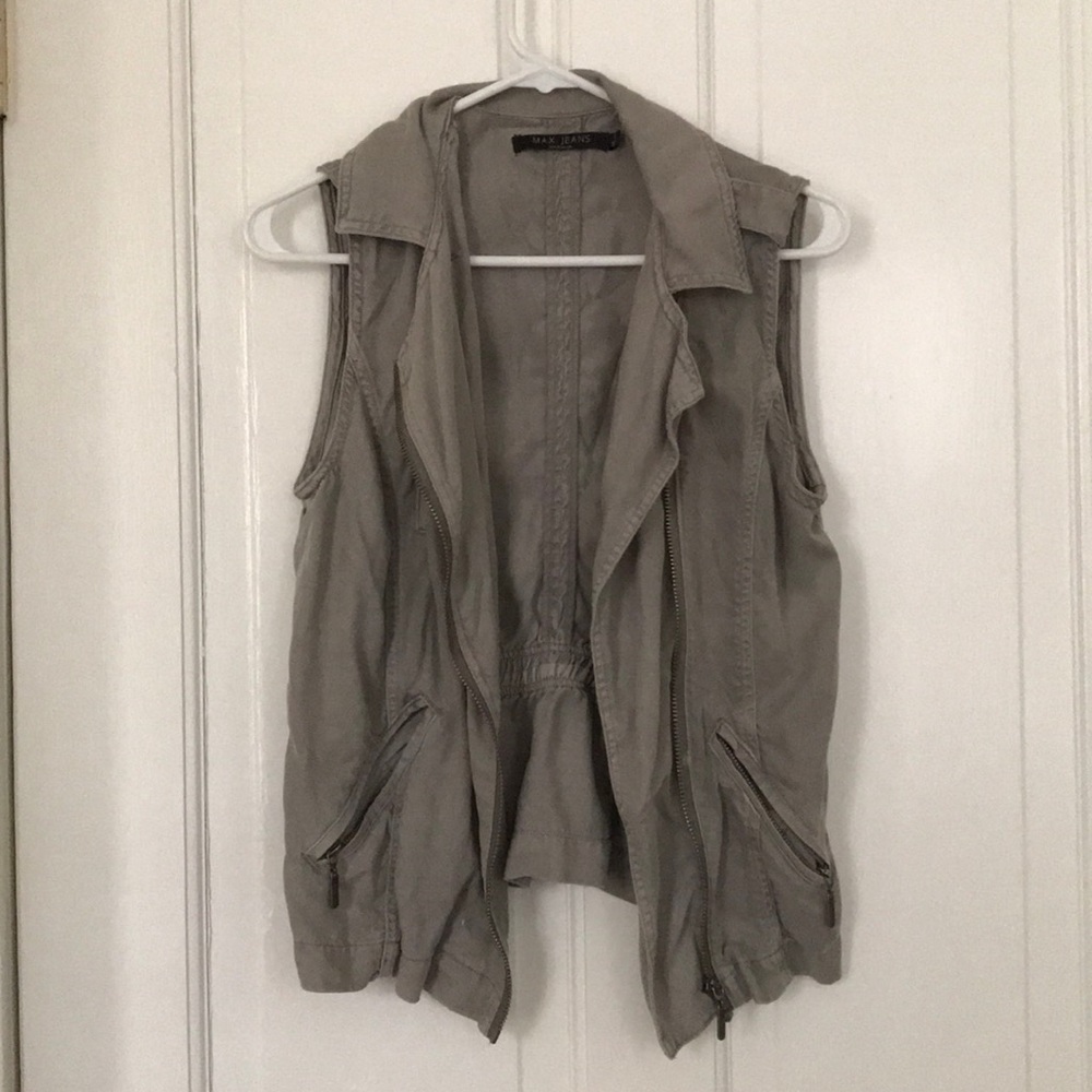 Grey Max Jeans Vest